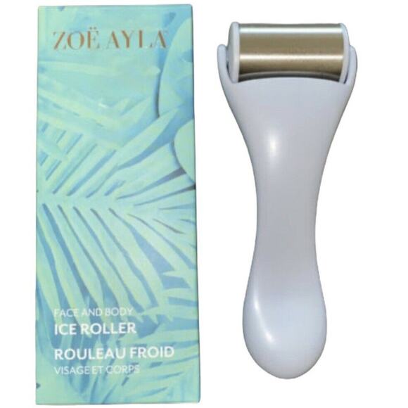 Zoë Ayla® Ice Roller White Facial Serum Applicator Rejuvenation Beauty Tools - Picture 3 of 5